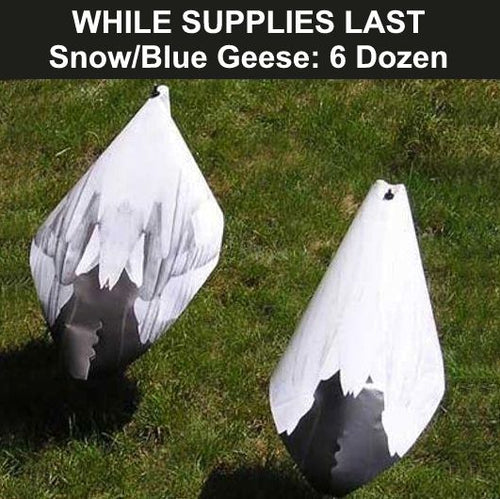 2 Fatal Flasher Snow/Blue Geese Guide Packs - 6 Dozen - EARLY BIRD SPECIAL - WHILE SUPPLIES LAST!
