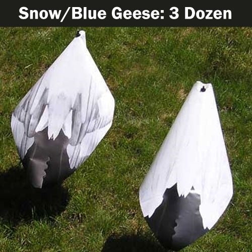 Fatal Flasher Snow/Blue Geese Guide Pack - 3 Dozen